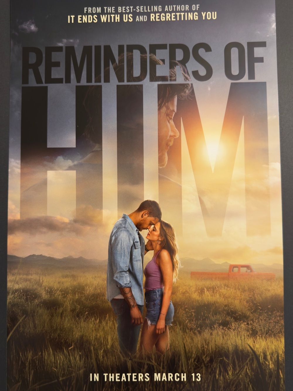 Reminders of Him- 11 X 17 Limited Edition PROMO Poster - New